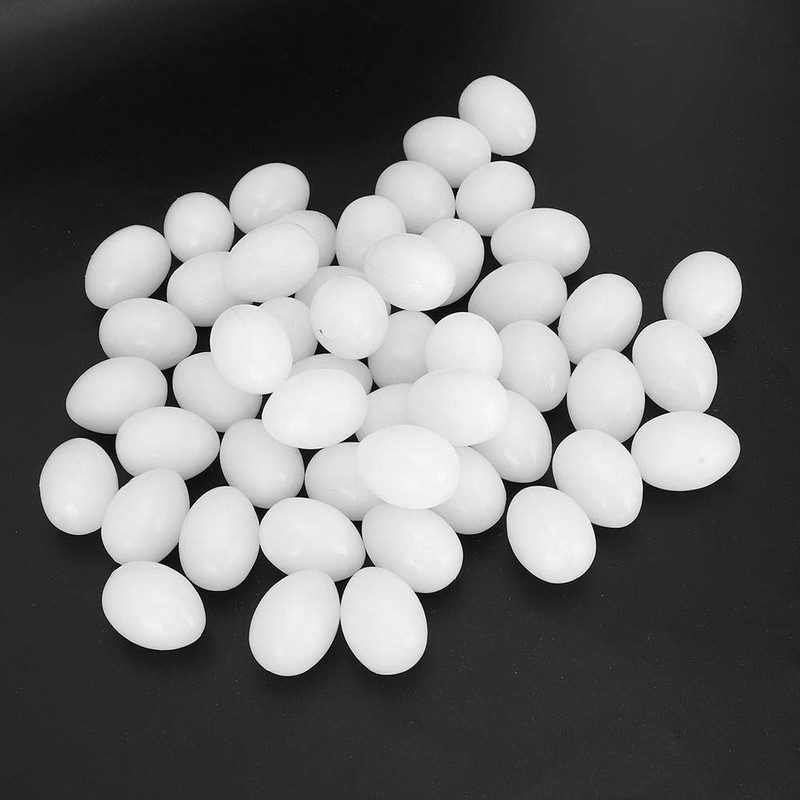 Brood Induced Pigeon Eggs, Fake 50 Pieces Plastic Pigeon Eggs