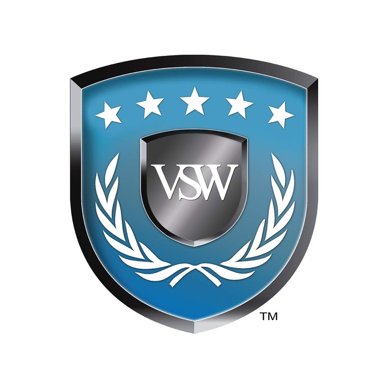 VSW S6 Black Horn Button Compatible with 6 Bolt Steering