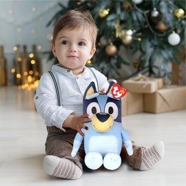 TY Bluey Beanie & Bouncer 2-Piece Gift Set – 15cm Soft Plush Toy Teddy & 7cm Bouncy Ball Plush – Collectible Stuffed Cuddly Toy Gift for Kids