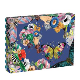Galison Christian Lacroix Heritage Collection Frivolités Set of 2 Shaped Jigsaw Puzzle Set, Model:0735364087