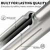WZRUA Adhesive Towel Holder for Bathroom Brushed Nickel No Drill