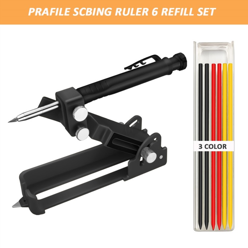 Multi Function Scribing Tool Aluminum Alloy Scribe Tool with Deep