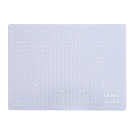 Self-Healing Cutting Mat, Translucent Cutting Pad Non-Slip Cut Board Hand-Made Tool Non-Reflective for Rubber Stamp Self Healing Cutting Mat Rotary Mat[A4] Cutting Rails
