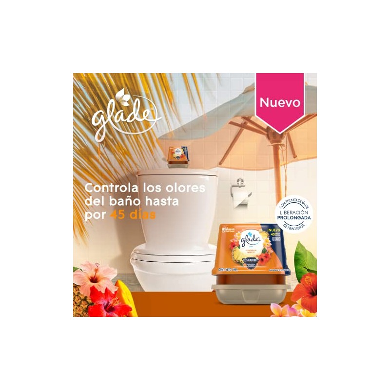 Glade® Aromatizante de ambiente en gel hawaiian breeze