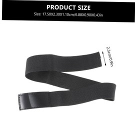 Healeved Adjustable Wig Elastic Bands Set with Edges Brush Wig Bands Brush for Comfortable Fit Durable Material Non Pressure Design Holds Hair Securely for Natural Look