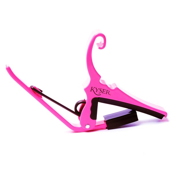 KYSER KG6NPA Neon Pink Capotast for Acoustic Guitar Kaiser