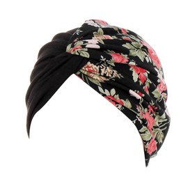 YEHUDAF LEE Women's Turban Headgear Head Scarves Chemo Cap Pre-Tied Double Layered Two-Tone Stitching Head Wrap Head Scarf, 5