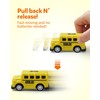 Coogam Alphabet Maze, 26pcs Pull Back Car with Play Mat