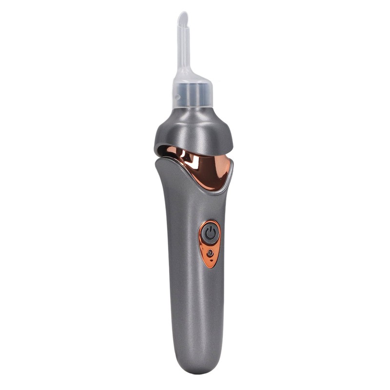 Electric Ear Vacuum Cleaner with LED Light Soft Tip USB