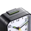 Silent Alarm Clocks Bedside Non Ticking Battery Powered Table Clocks