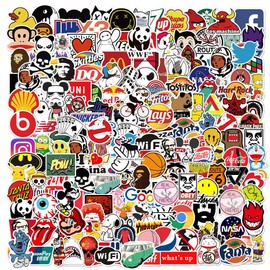 200 Stück Aufkleber für Wasserflaschen Laptop Autos Coole Aufkleber für Erwachsene Teenager Kinder, Aufkleber Pack für Skateboard Durable Vinyl Waterproof Sticker