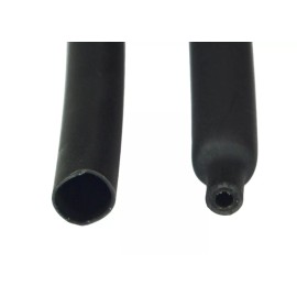 Unbranded/Generic DW1S3X-7.9 Dual Wall Adhesive Lined 3:1 Heat Shrink Tubing 7.9mm (5/16") - Black