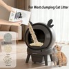 Self Cleaning Cat Litter Box, 65L Large Capacity Automatic Litter