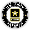 Military Vet Shop U.S. Army Veteran Window Bumper Sticker Decal