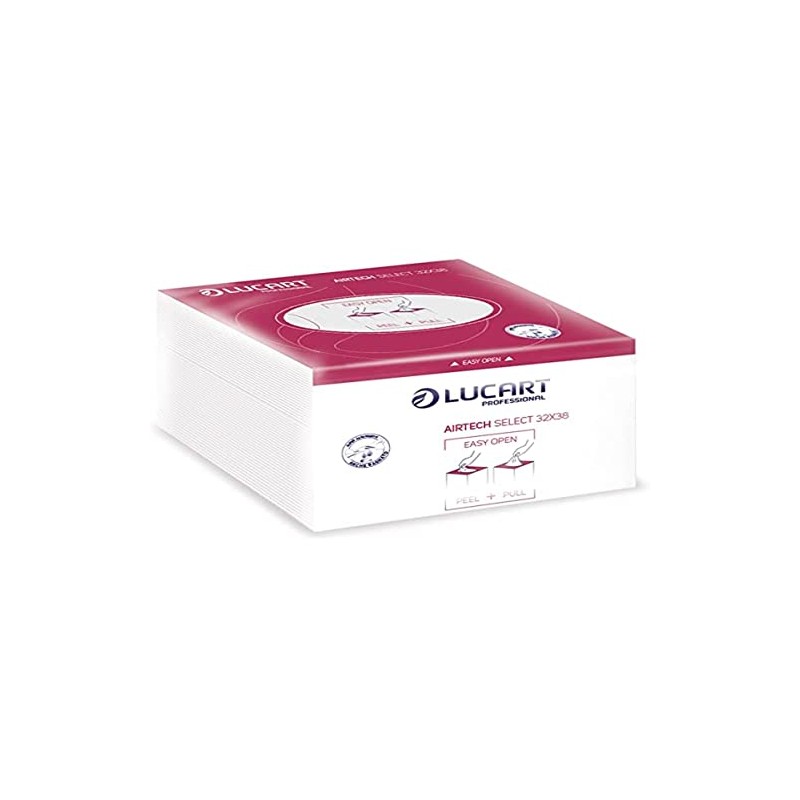 Lucart Pack of 55 Airtech Select Folding Cloths, 32 x