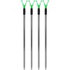 Set of 4 Telescopic Rod Holders 75 - 135 cm