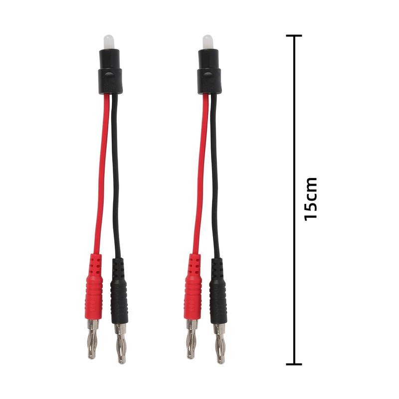 AUTOOL 48PCS Test Lead Kit Banana Plug To Test Hook