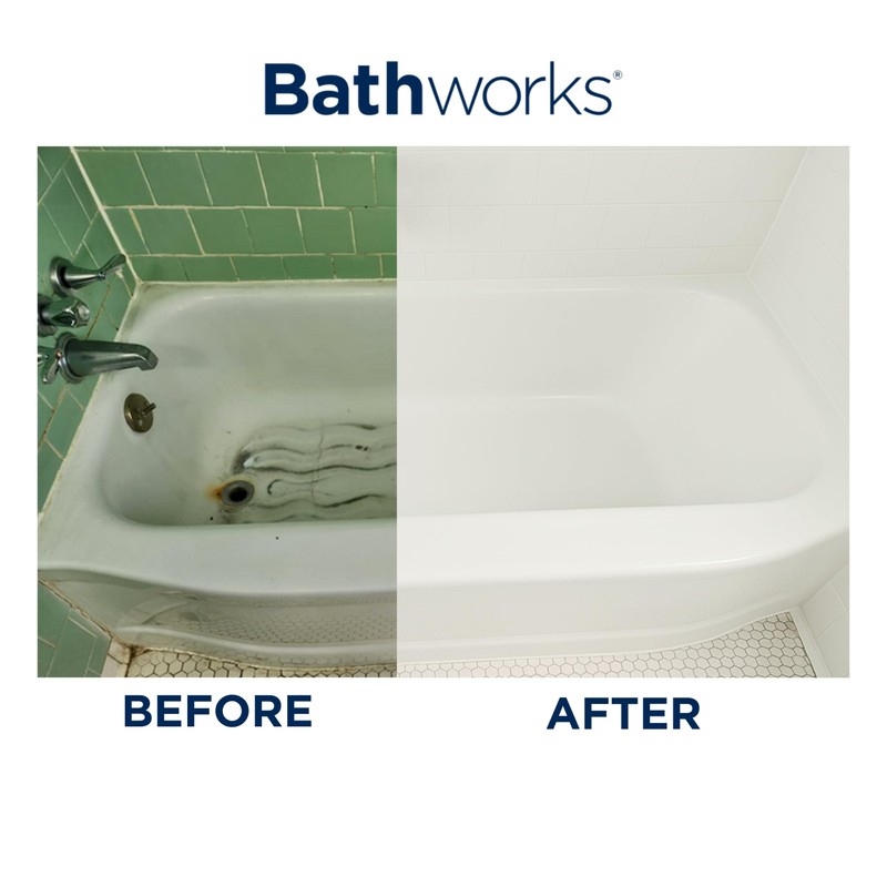 Bathworks Roll-On Sink Refinishing Kit with EZ-Etch - 11 fl