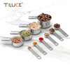 TILUCK Stainless Steel Measuring Cups & Spoons Set, Cups and
