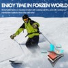 Vgo... Thermal Waterproof Gloves, Winter Gloves for Skiing Snowboard Freezer