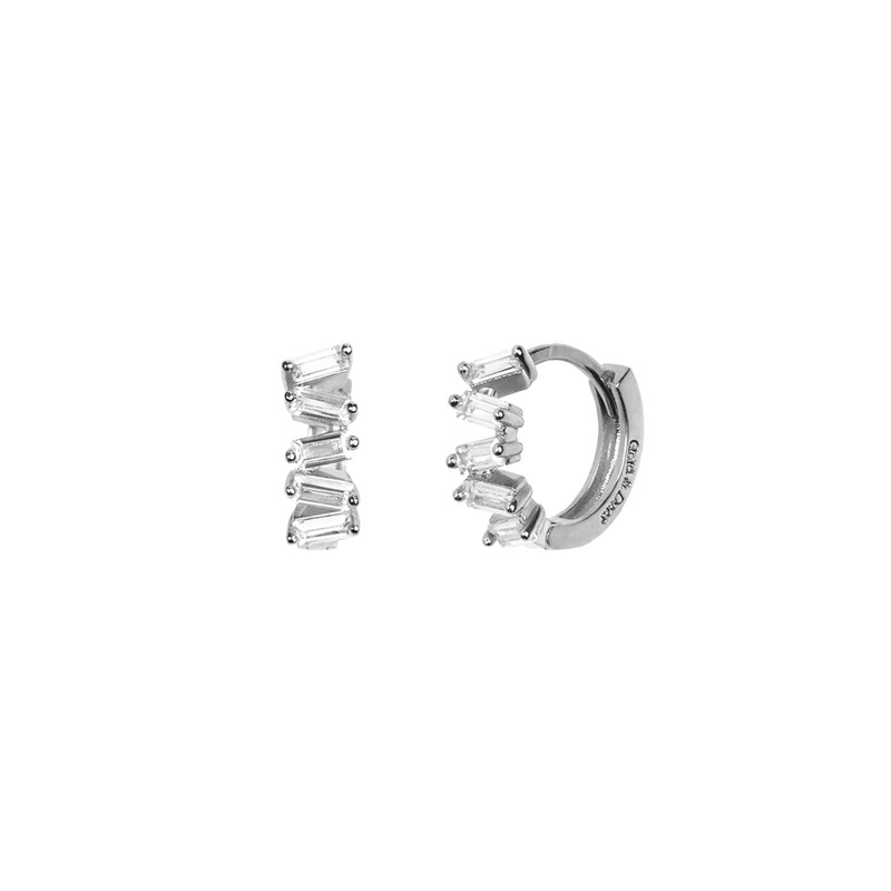Gold&Deer 14K Goldfield Shine Cubic One-Touch Earrings Yellow Gold /