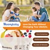 Moonybaby Compostable Quart Size Food Storage Bags (30 Count), Organic