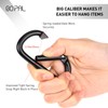 6 Pack Stroller Hooks for Bags, Baby Stroller Clips and