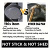 3 in 1 Egg Frying Pan, Non-stick Breakfast Pan, Flat