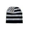 Knitted Breton Flag (Gwen Ha Du) Beanie Hat