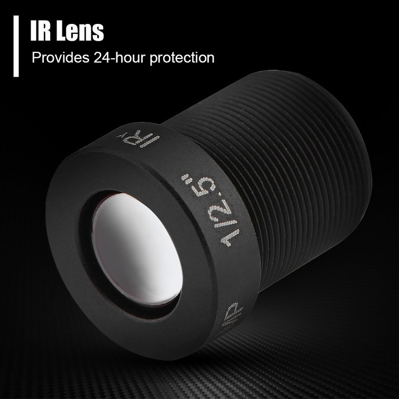 Sonew 8mm Wide Angle CCTV Lens, 5 Megapixel IP Camera