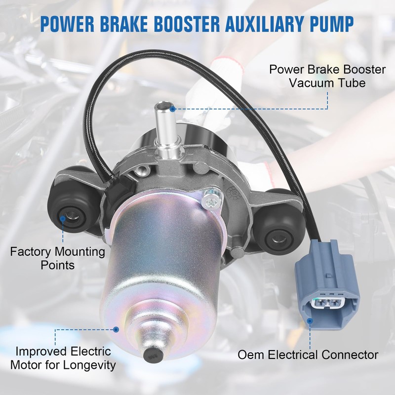 Vacuum Pump Power Brake Booster Auxiliary Pump Brake Vacuum Pump