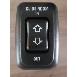 AMERICAN TECHNOLOGY RV SLIDE ROOM SWITCH IN / OUT 3 PRONGS MOMENTARY W/ BEZEL 12V CAMPER 5TH WHEEL