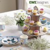 Elegant EWI Desgner Afternoon Tea Party Tableware Set with golden