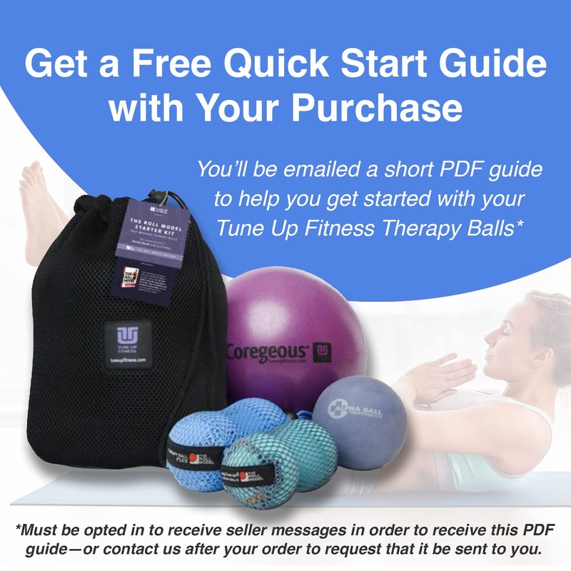 Tune Up Fitness Yoga Tune Up Therapy Ball Plus Set
