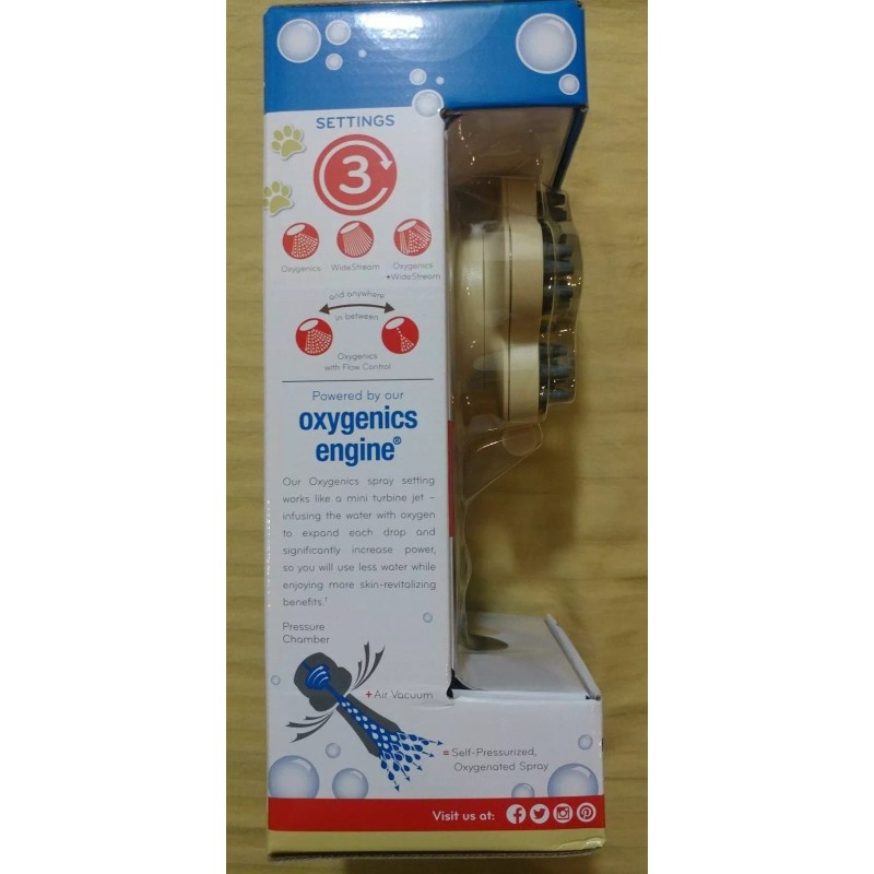 Paw Spa Jet Shower Pet Washing Kit Massaging Rubber Nozzle