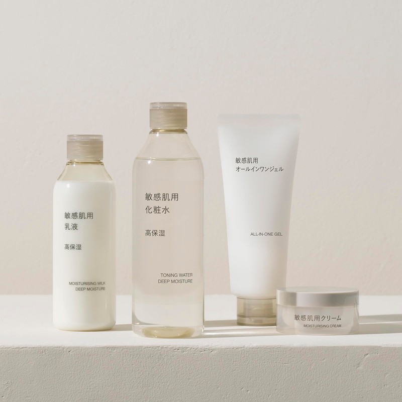 MUJI 83435011 Moisturizing Milk for Sensitive Skin, Light, 6.8 fl