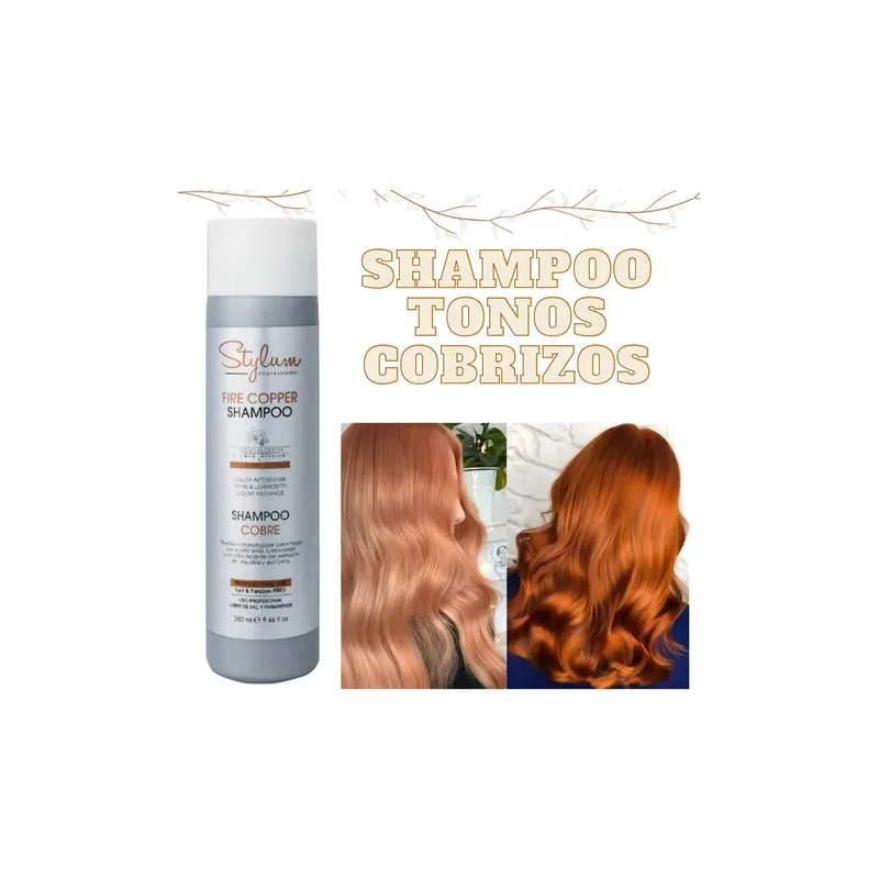 Shampoo Para Tonos Cobrizos Flores De Orquídea + Berry