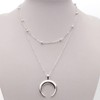 Wendalern Boho Layered Moon Choker Necklace Crescent Moon Pendant Necklace