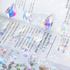 Jokureao 400Pcs Crystal Suncatchers Kit, DIY Suncatchers for Windows, Garden,