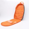 NatSumeBasics Travel Camping Cooking Utensils Organizer Bag Orange Portable Storage