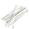 Pack of 500 Silver Rivet Pins with Eyelet 30 mm
