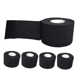 Ipetboom 5pcs Disposable Neck Strips Stretchy Hairdressing Paper Wraps for Salons Lightweight Breathable Design for Comfortable Haircuts Effortless Handling Sanitary Use