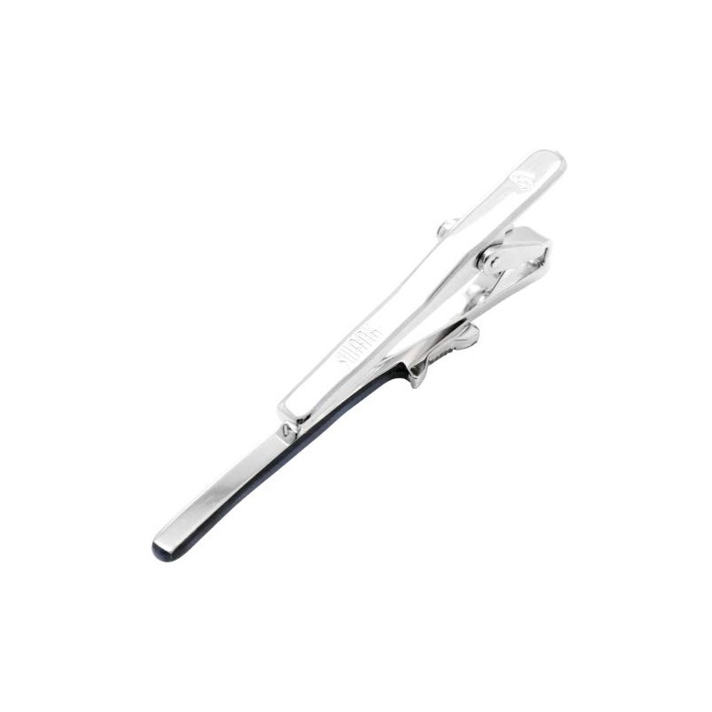 SWANK T0098 Japanese Sword Black Tie Clip, Tie Bar, Brass