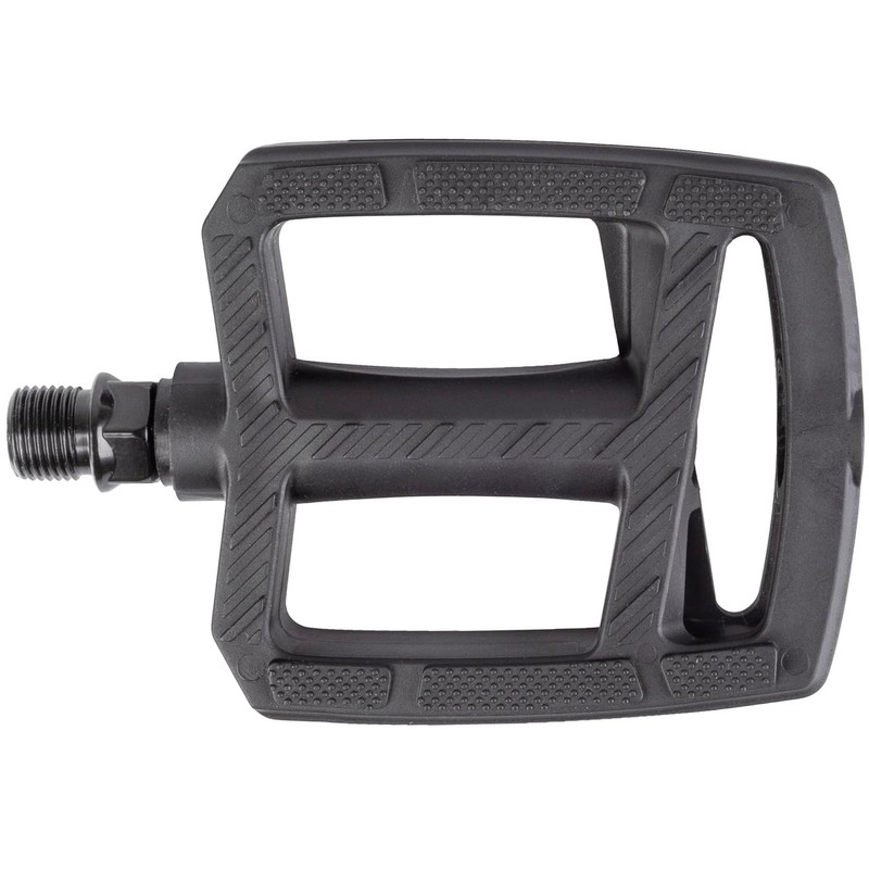 KHE BMX Pedals Proof Aluminium Black 9/16 Inch CrMo Axle