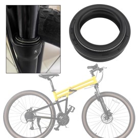 Be In Your Mind 2pcs 28 mm Bicycle Front Fork Wiper Dustproof Ring FAA125-40 Front Fork Standpipe Repair Parts Compatible with SR Suntour XCT SF9 NCX/SF13 CR8V 28.6 x 40 mm