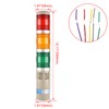 Heschen Industry Signal Light Tower Stack Light, 12VDC, Industrial Buzzer,