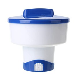 Chlorine Floater, Collapsible, Chlorine Floater for 3 inch Chlorine Tablets, 7 inch Diameter Floater, Floating Chlorine Dispenser for Pools, Chlorine Dispenser, Spa Chlorine Floater