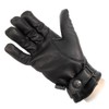 MIL-TEC BW Leather Gloves Lined, black, m
