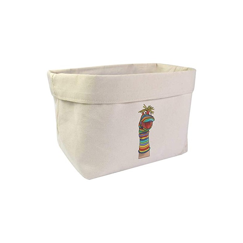 Azeeda Large 'Sock Puppet' Canvas Organiser/Storage Bag (OR00023130)