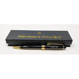 I Love You Named JRose Collections Men Pen in Luxury gift Box JR1310-4